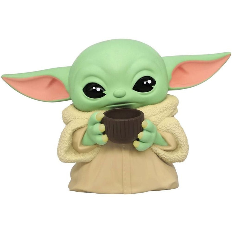 Star Wars: The Mandalorian The Child with Soup Mug 8-Inch PVC Figural Coin Bank