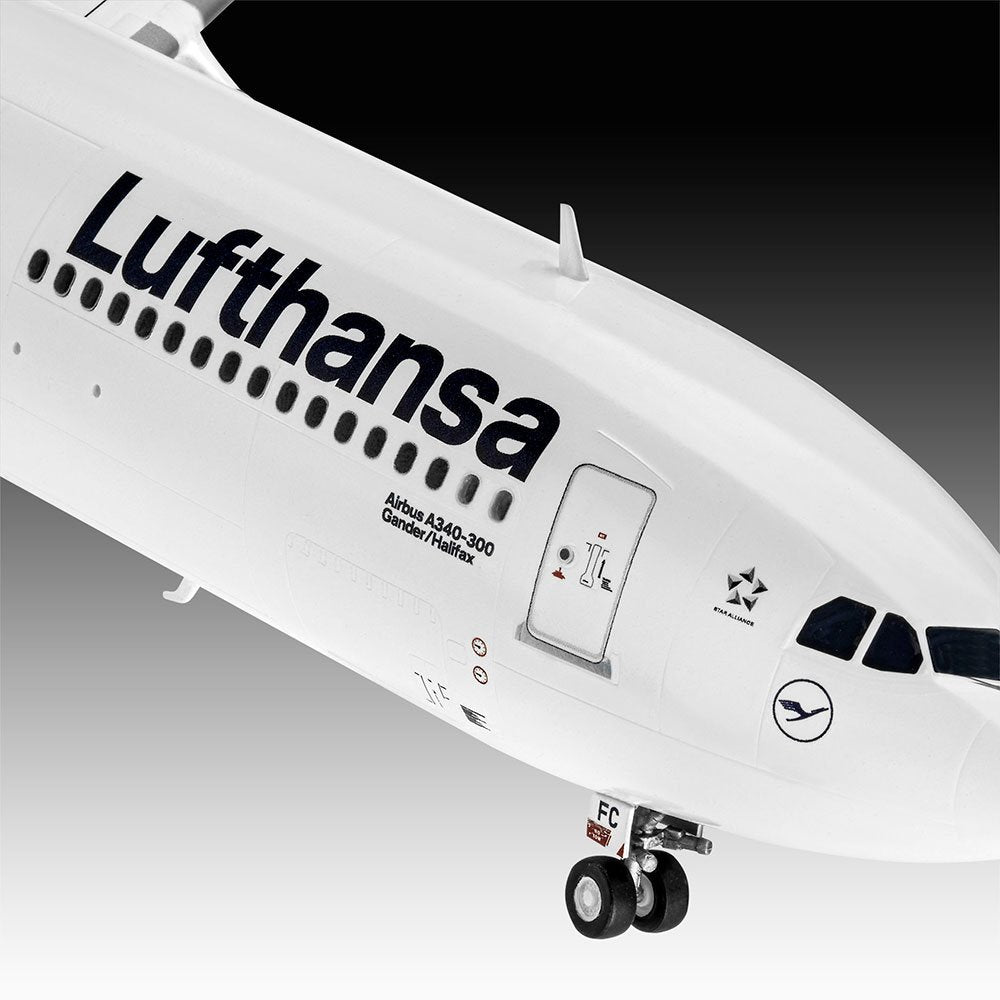 
                  
                    REVELL A340-300 "LUFTHANSA" NEW LIVERY MODEL KIT
                  
                