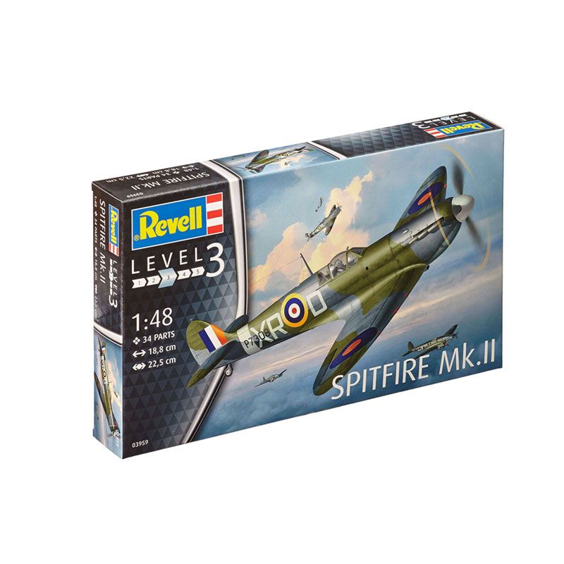 
                  
                    REVELL SPITFIRE MK. IIMODEL KIT
                  
                