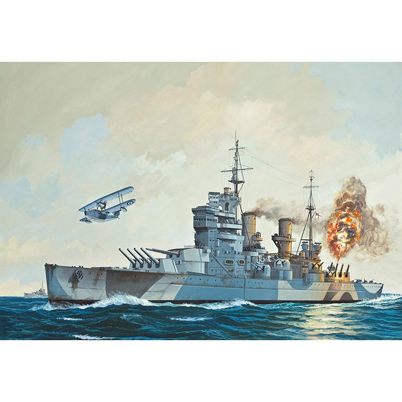 
                  
                    REVELL BATTLESHIP HMS DUKE OF YORK MODEL KIT
                  
                