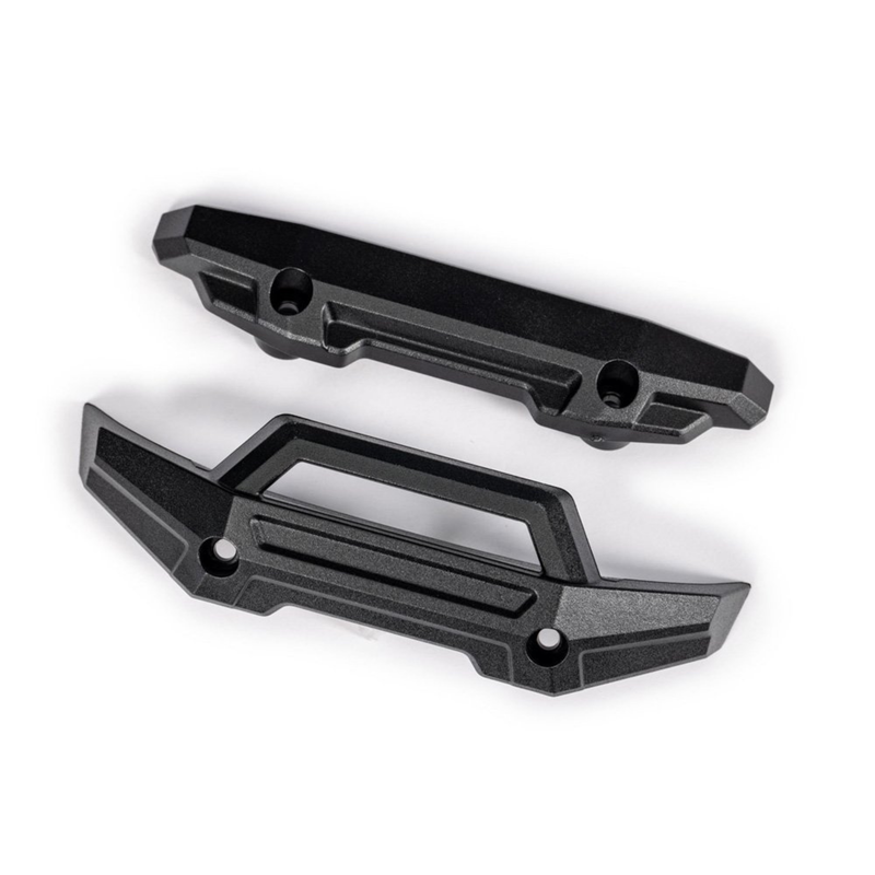 TRAXXAS BLACK FRONT + REAR BUMPER