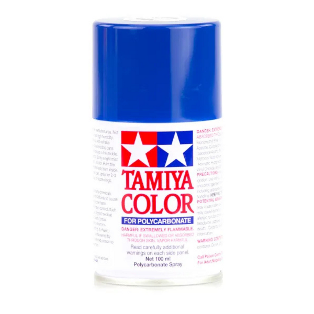 Tamiya PS-4 Blue Polycarbonate Spray Paint 100ml