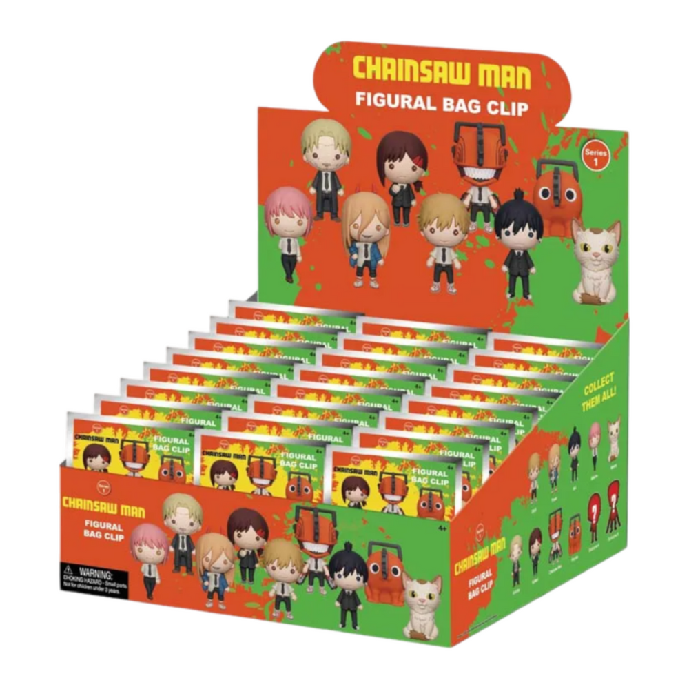 Chainsaw Man - 3D Figural Foam Bag Clip Blind Bag! (Series 1)