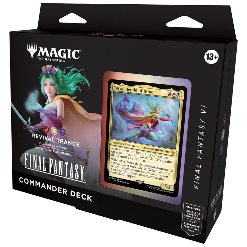 Magic the Gathering: Final Fantasy Commander Deck "Revival Trance"