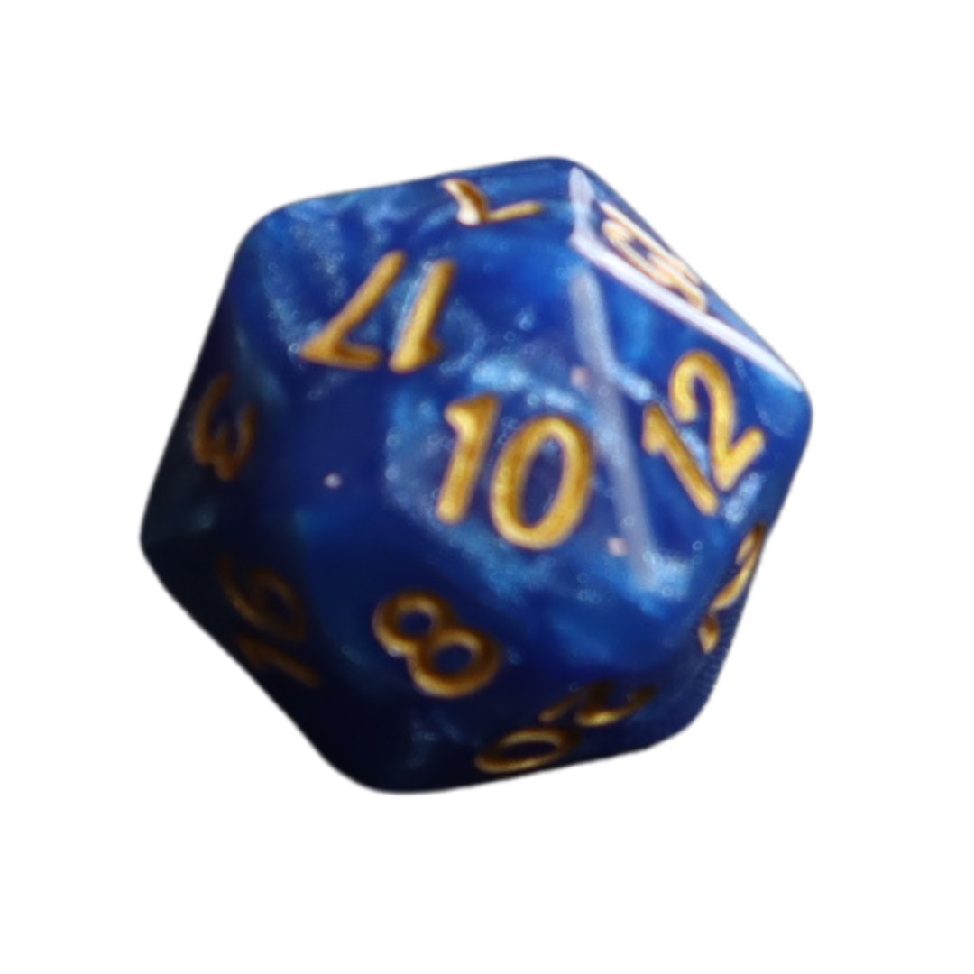 
                  
                    20 Sided Dice - 1 pcs
                  
                