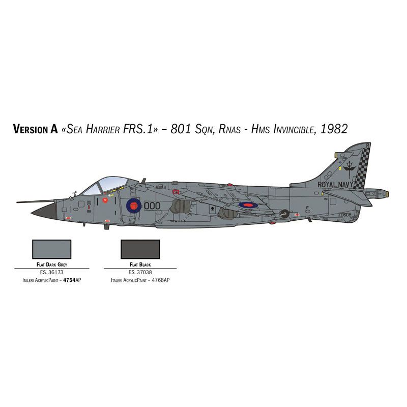 
                  
                    ITALERI HARRIER FRS.1 SELF BUILD KIT
                  
                