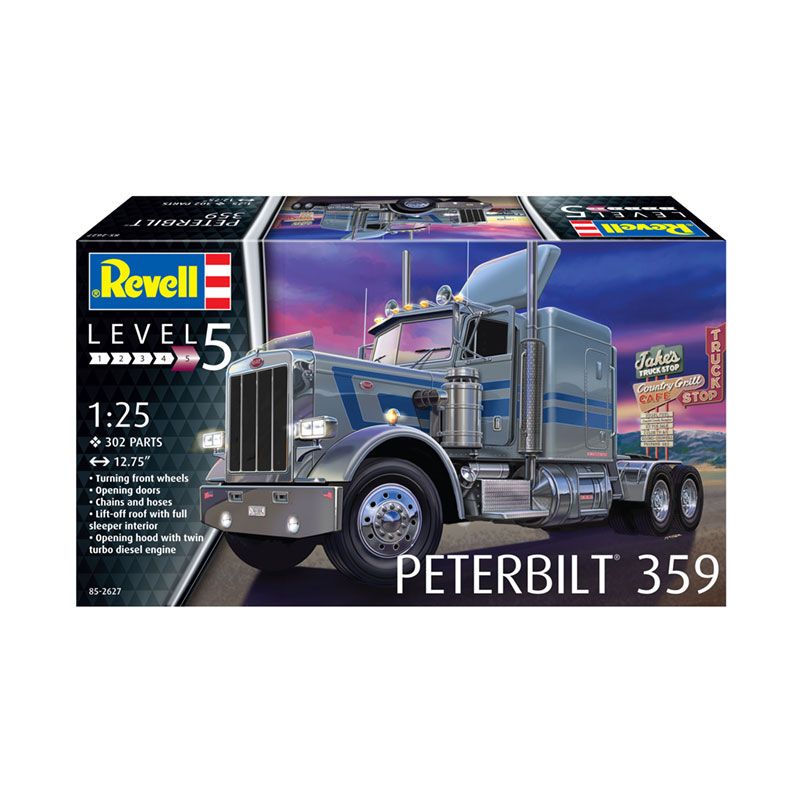 
                  
                    REVELL PETERBUILT TRUCK 359 1:25 MODEL KIT
                  
                