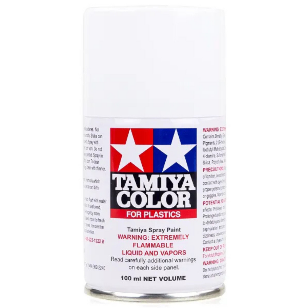 Tamiya TS-101 Base White Lacquer Spray Paint 100ml