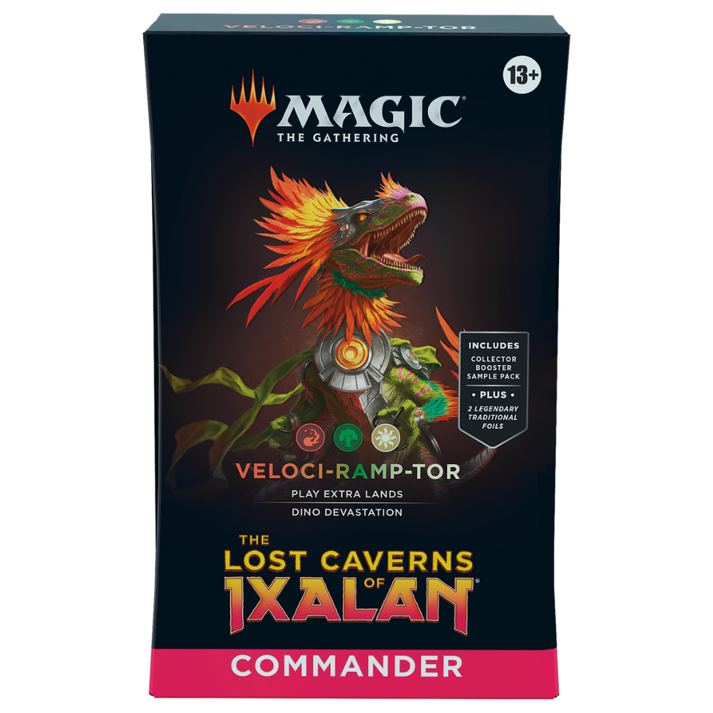 Veloci-ramp-tor - Magic the Gathering - The Lost Caverns of Ixalan - Commander Deck/Precon