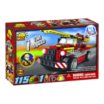 Action Town - 115 Piece Fire Squad Construction Set