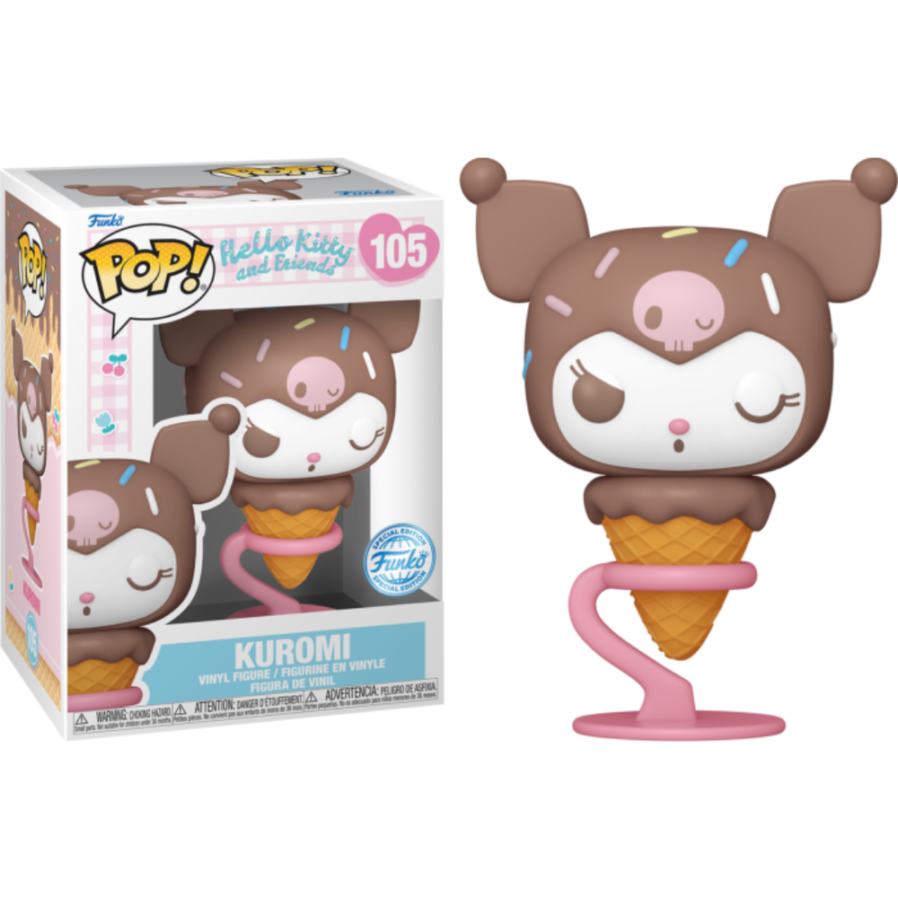 Hello Kitty and Friends - Kuromi as Ice Cream Cone Pop! Vinyl Figure
