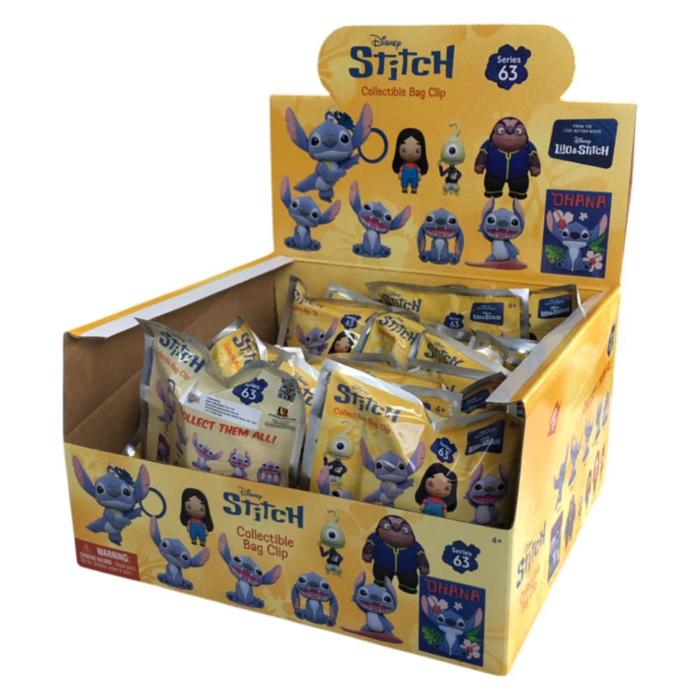 Lilo & Stitch (2025) - 3D PVC Bag Clips Blind Bag