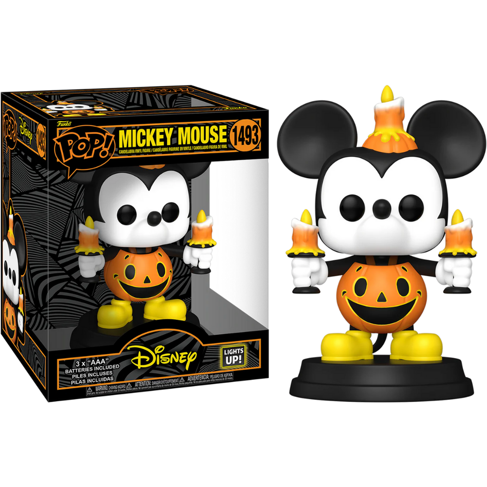 Disney: Halloween - Mickey Mouse (Lights Up) 6 inch Pop! Vinyl
