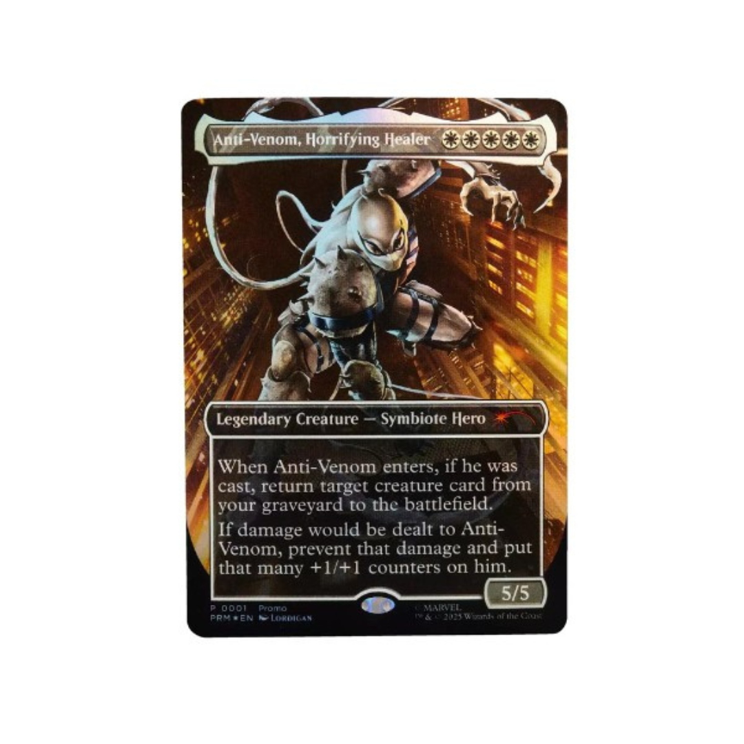 
                  
                    [COMING SOON] Magic the Gathering x Marvel Legends Hasbro Action Figures! (Agent Anti-Venom, Battle-Damaged Spider-Man, Mary Jane Watson Iron-Spider, Man-Wolf)
                  
                