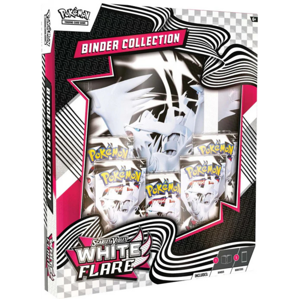 Pokemon - Scarlet & Violet White Flare Binder Box