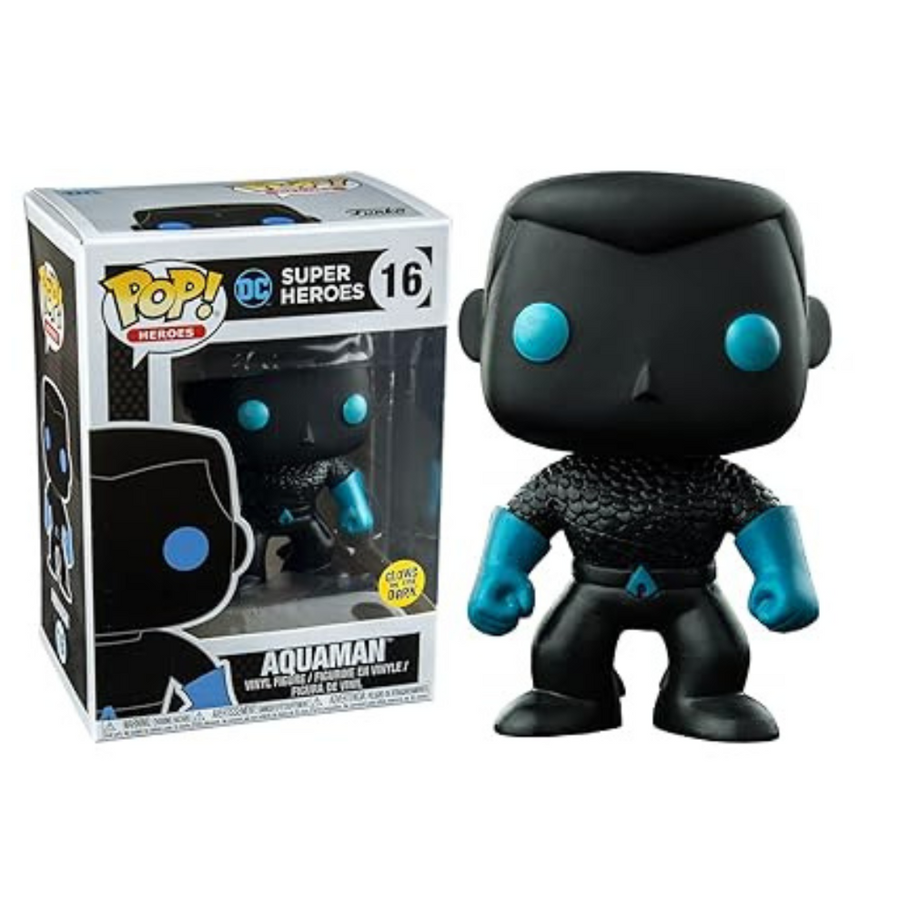 DC Superheroes - Aquaman (glow in the dark, blue and black)