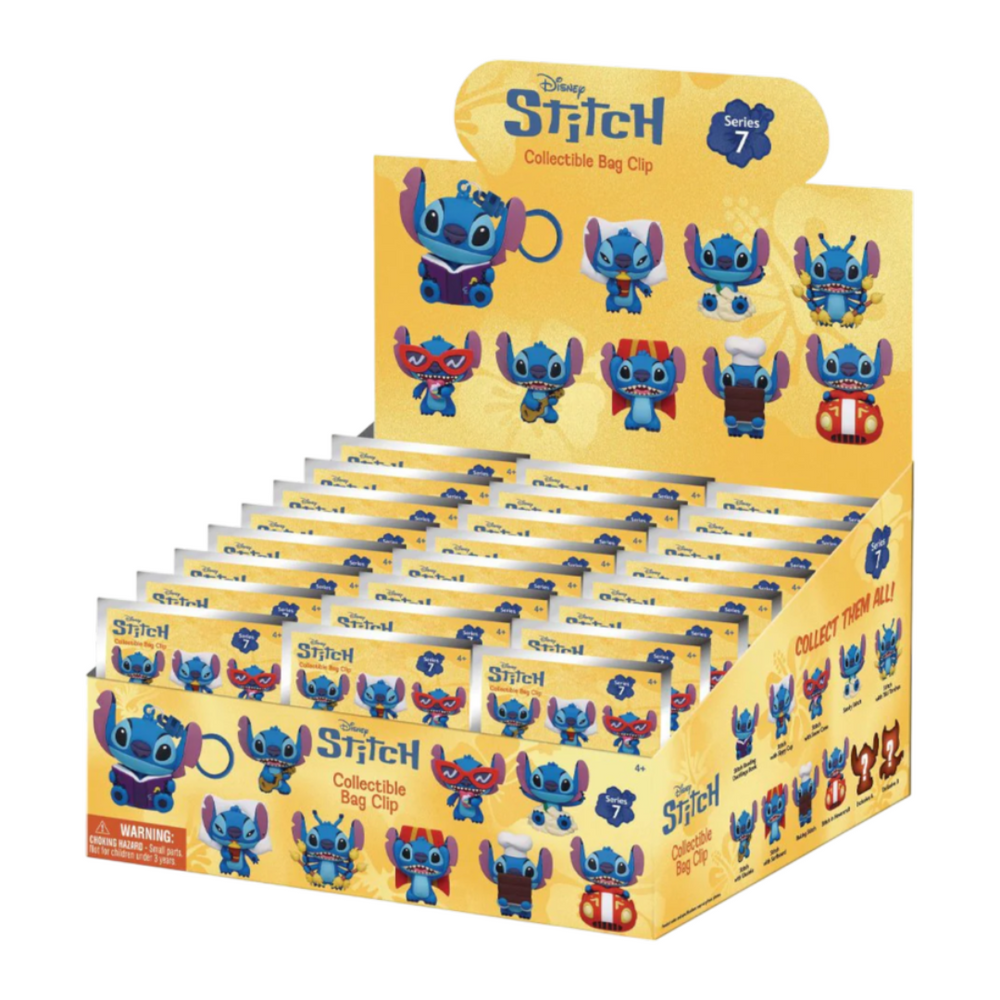Lilo & Stitch - 3D PVC Bag Clips S7 Blind Bag