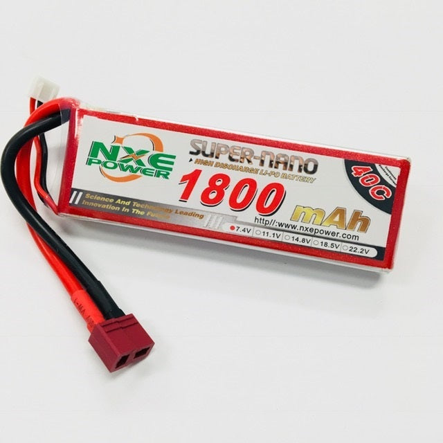 NXE 7.4v 1800mah 40c حافظة ناعمة مع العمداء