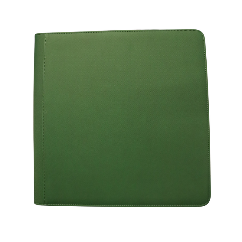 Zip-up TCG Side-loading Card Binder (12 card page, 14 Pages)