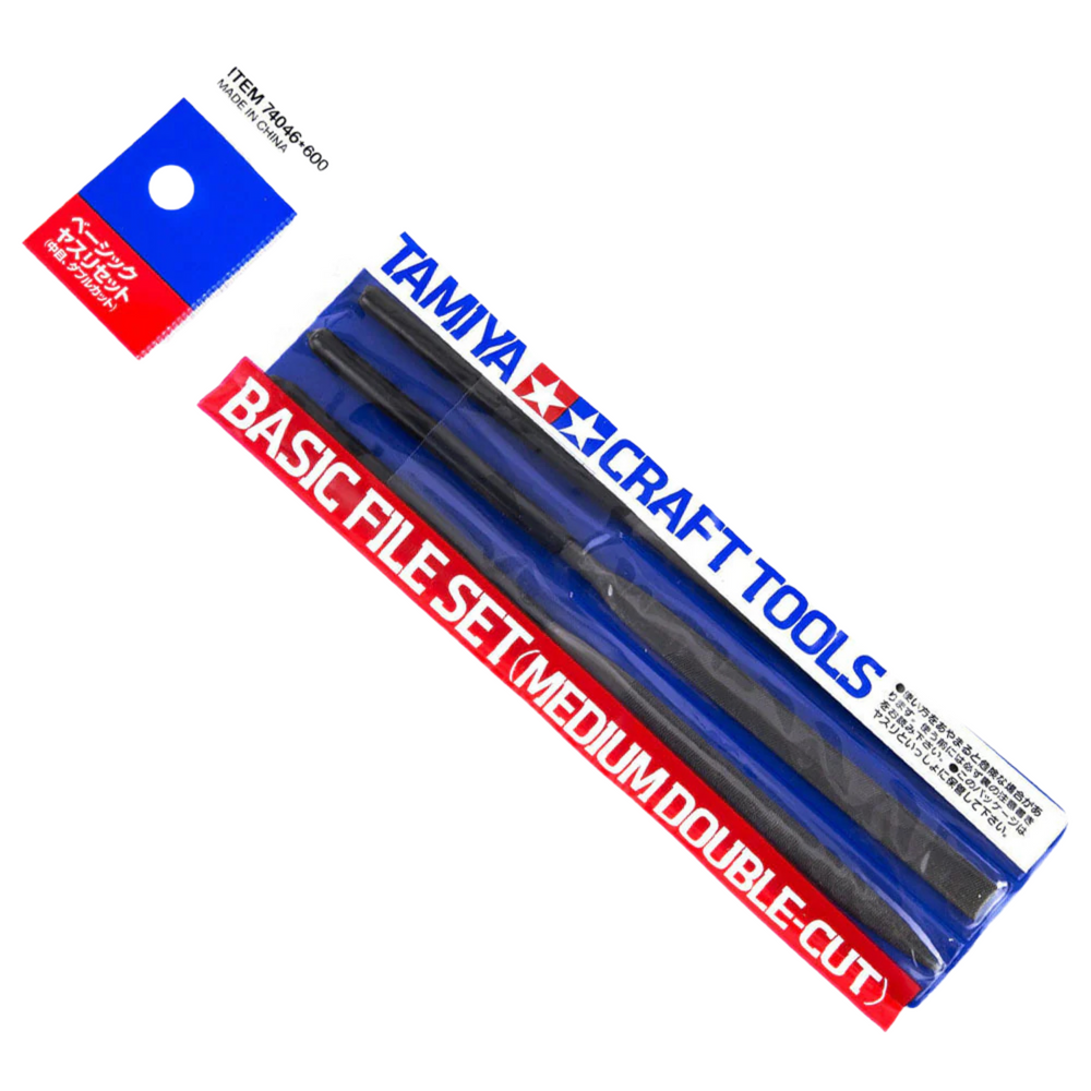 TAMIYA BASIC FILE MEDIUM DOUBLE-CUT