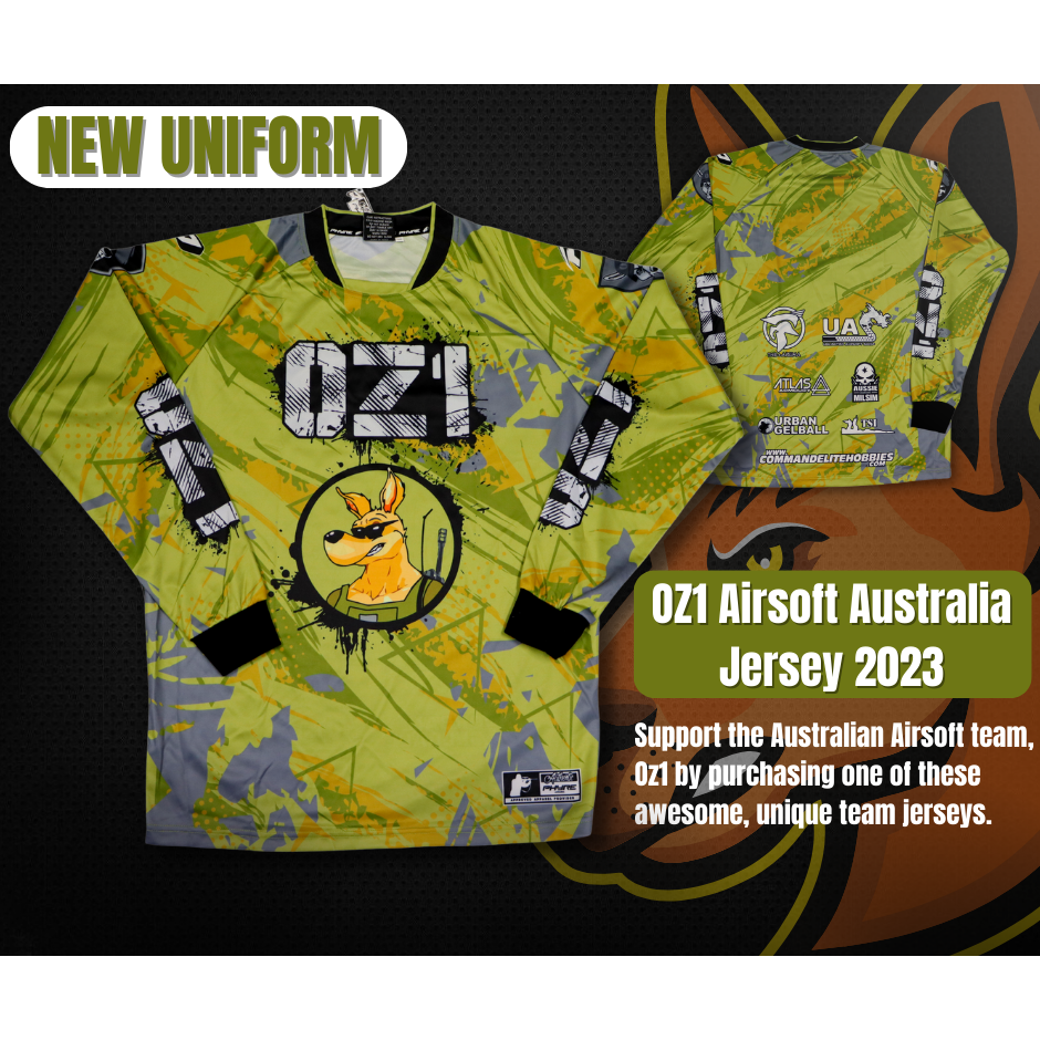 OZ1 Airsoft Australia Jersey 2023