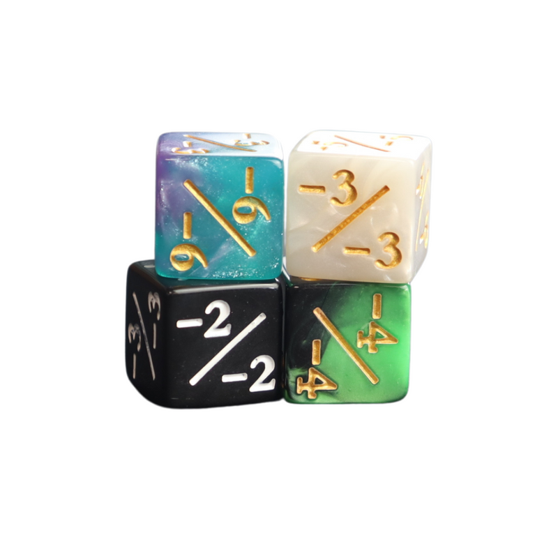 MTG: Plus Counter Dice (+1+1) - 5 Pack