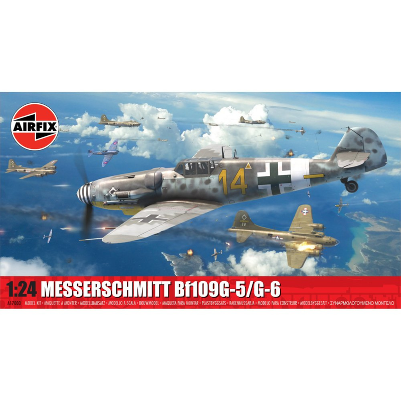 AIRFIX 1/24 MESSERSCHMITT BF109G-5/G-6