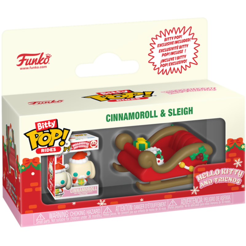 Hello Kitty - Cinnamoroll with Sleigh Bitty Pop! Ride