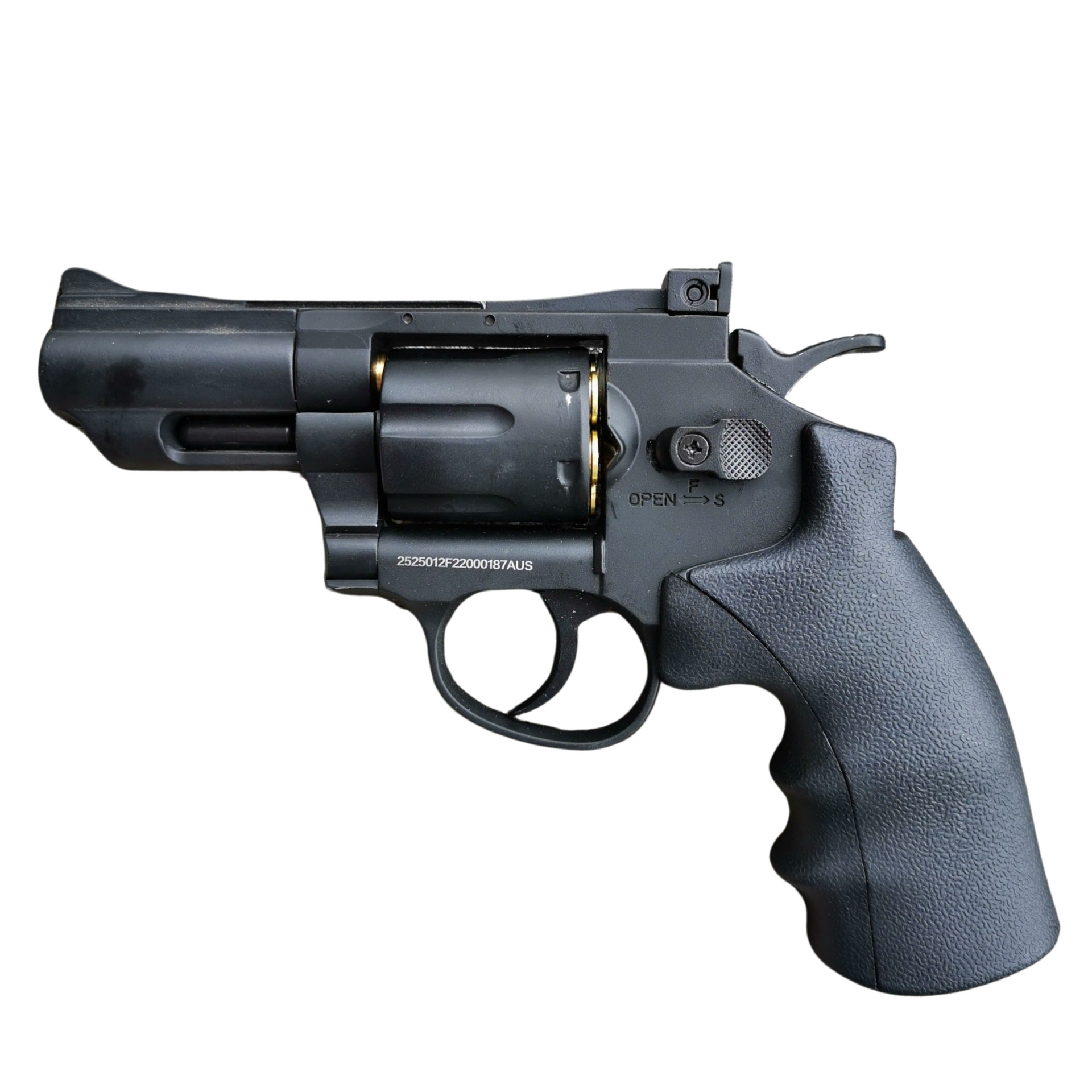 25SS新品 Flippan Medallon ルーペ revolver Wingun M36 CO2 Full Metal Revolver, Silver - Airsoft Extreme