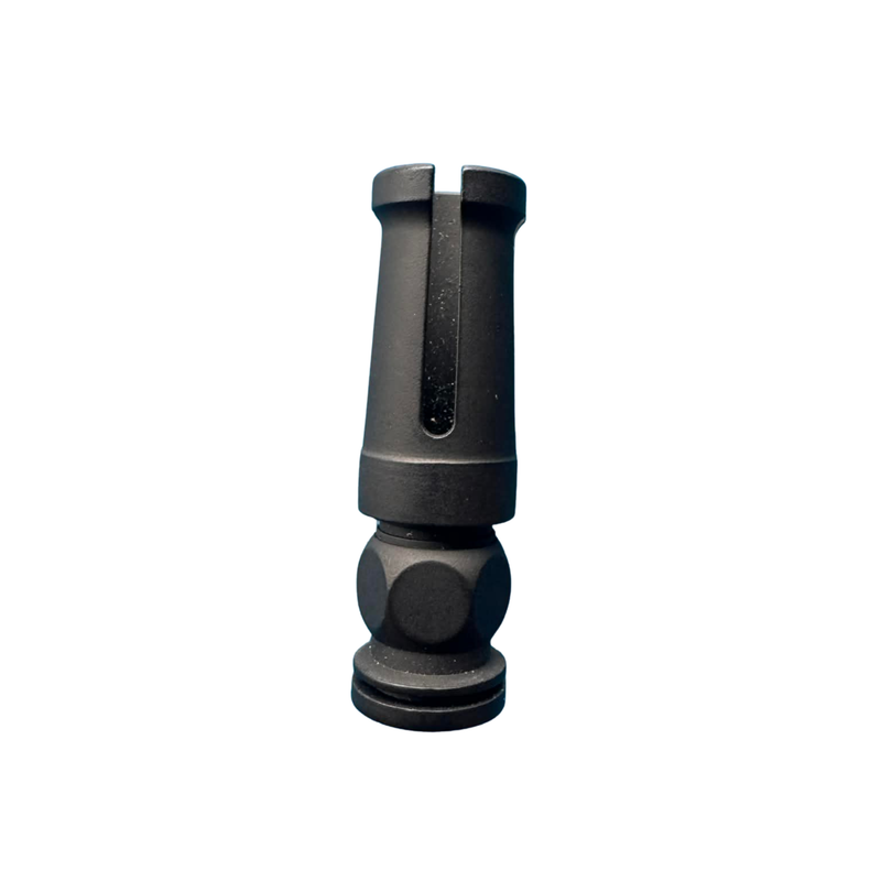 Long Metal Flash Hider 14CCW With Grub Screw
