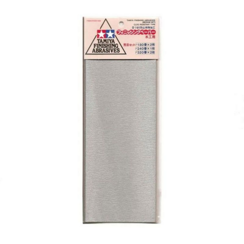 TAMIYA FINISHING ABRASIVES MID