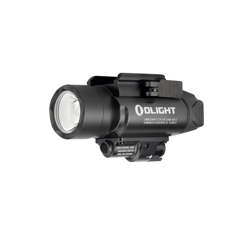 Olight Baldr Pro Black Tactical Flashlight & Green Laser Combo 1350 Lumens
