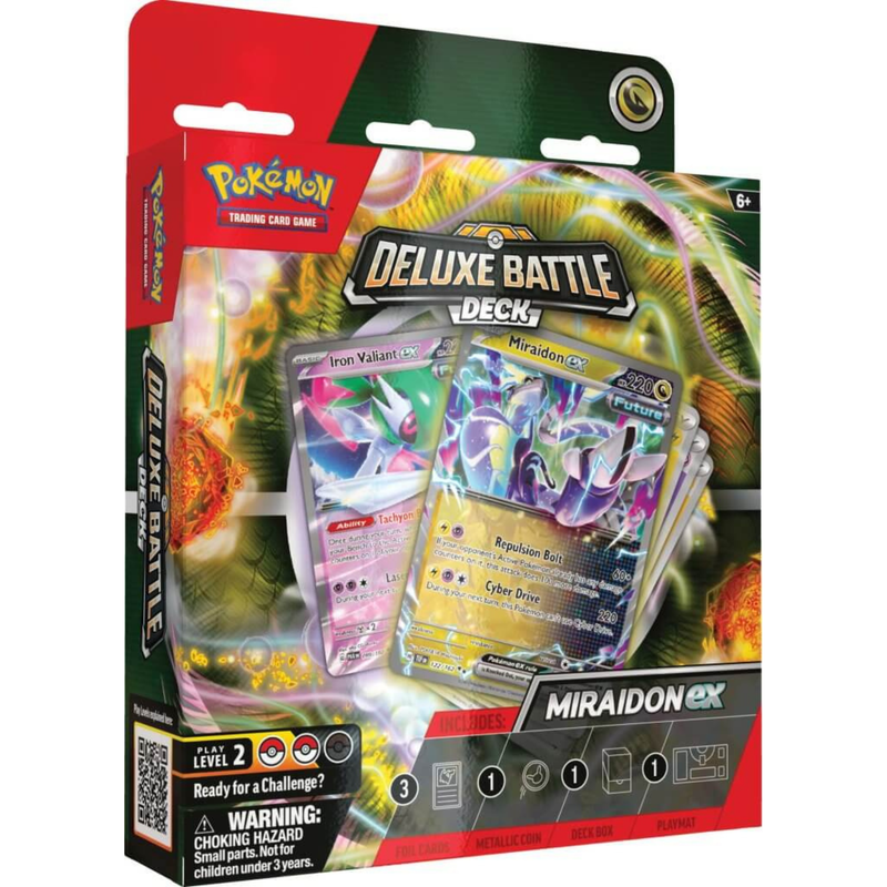 POKÉMON TCG Miraidon ex Deluxe Battle Deck
