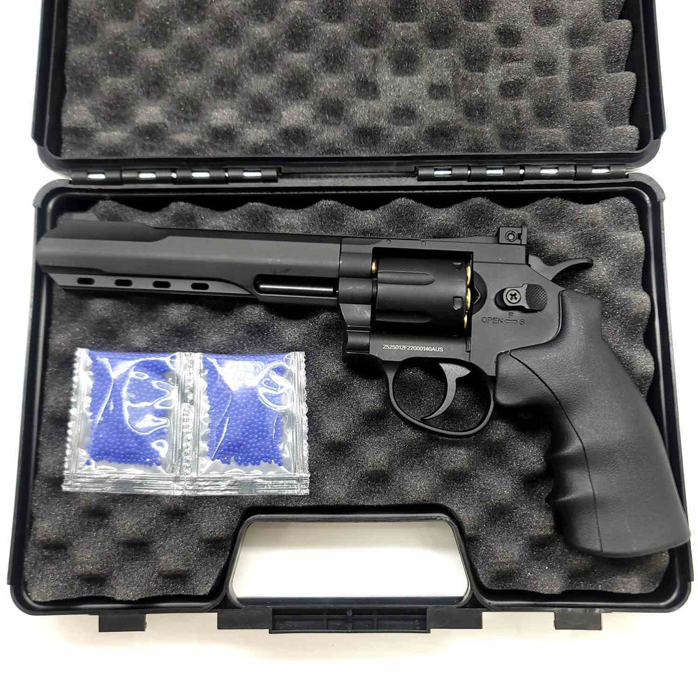 
                  
                    .357 Magnum 5.5″ Metal C02 Gel Revolver (Black)
                  
                