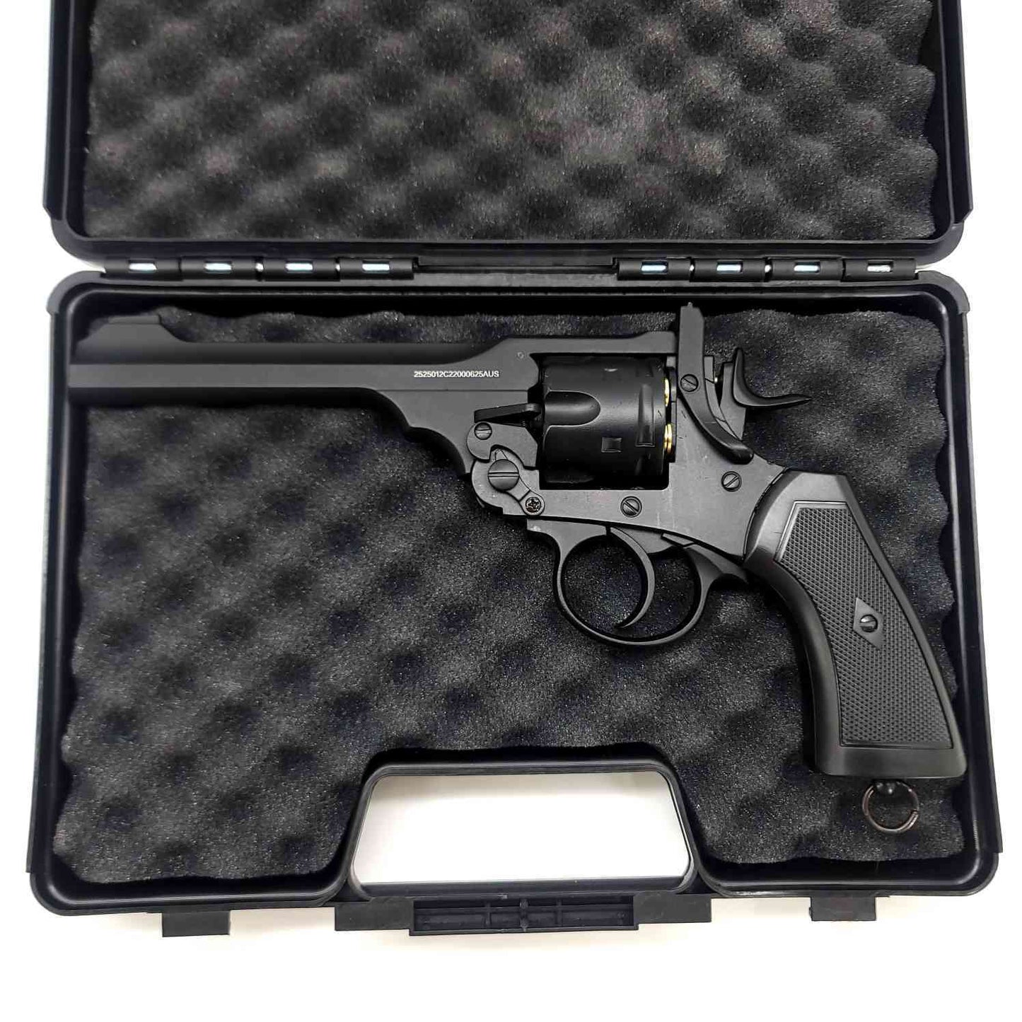 
                  
                    WW2 Webley Mk IV .38/200 Metal C02 Gel Revolver (Black)
                  
                