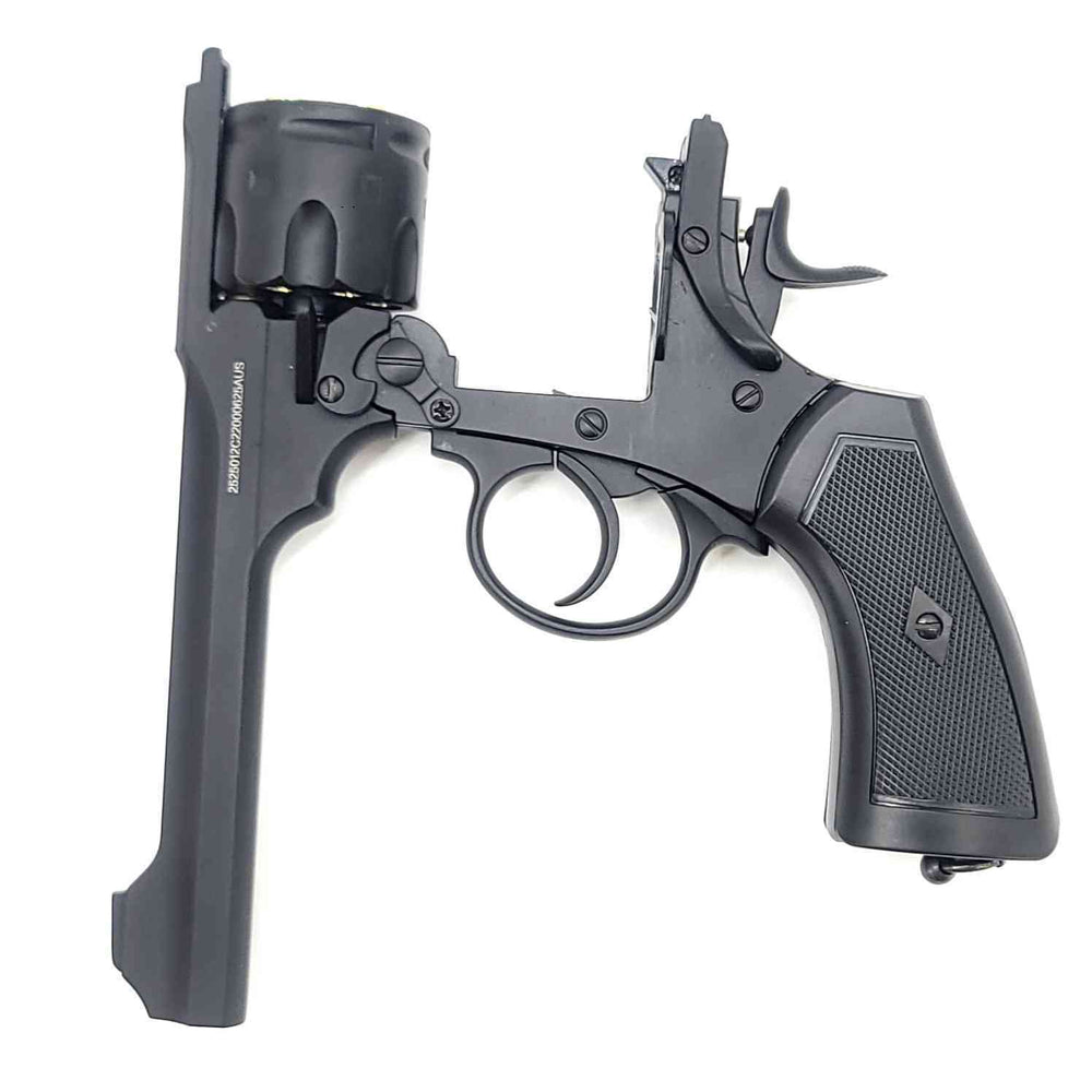
                  
                    WW2 Webley Mk IV .38/200 Metal C02 Gel Revolver (Black)
                  
                