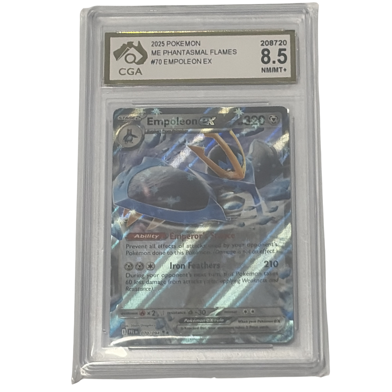 CGA Graded Pokemon Mega Evolutions: Phantasmal Flames - #70 Empoleon EX
