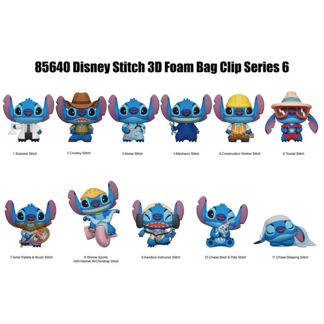 
                  
                    Lilo & Stitch - 3D PVC Bag Clips (Series 6) Blind Bag
                  
                