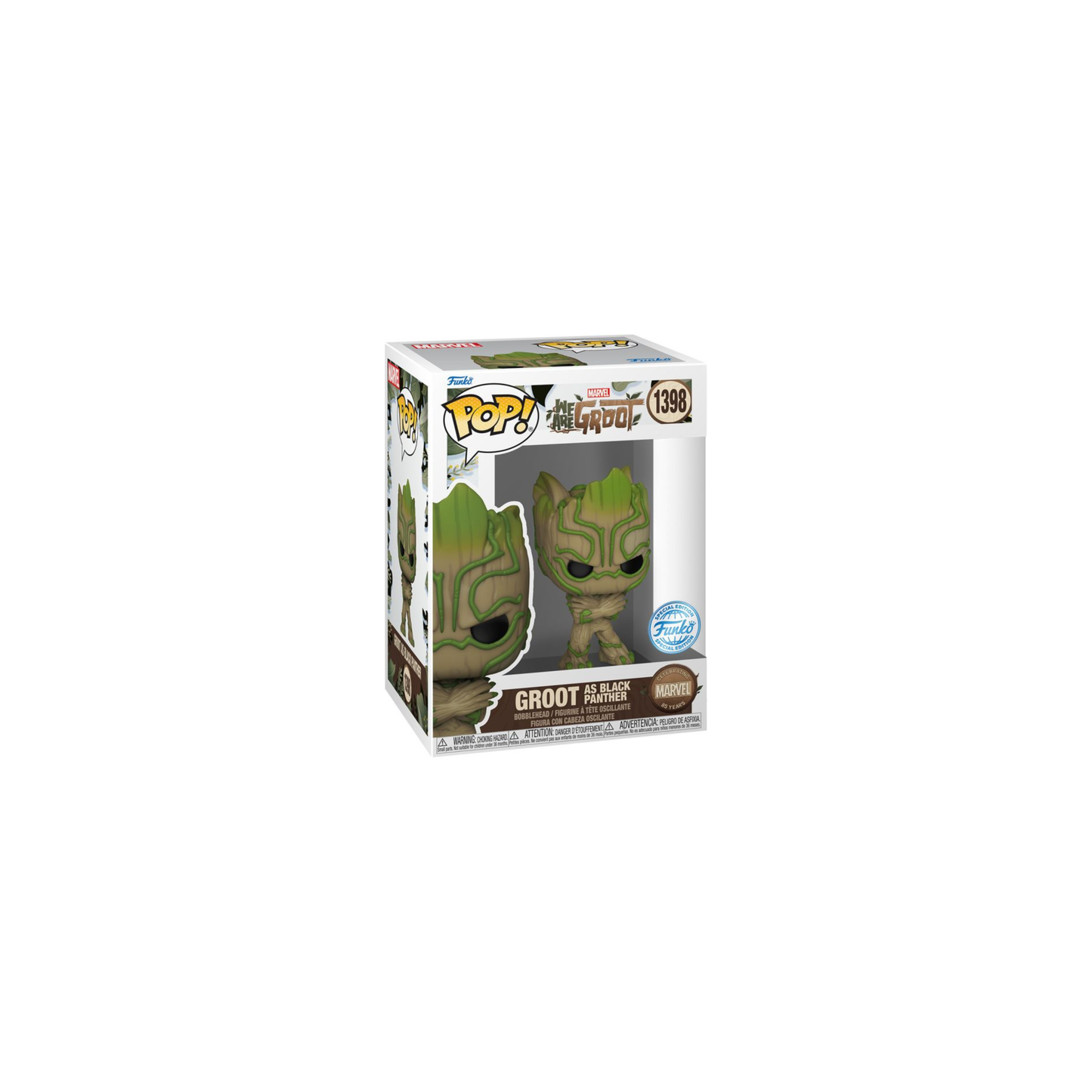 We Are Groot - Black Panther (Marvel: 85th Anniversary) US Exclusive Pop! Vinyl [RS]-IKON-ProHobbies