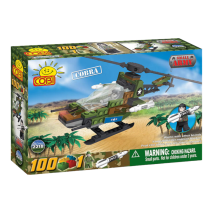 Small Army - 100 Piece Cobra Military Helicopter Construction Set-Cobi-ProHobbies