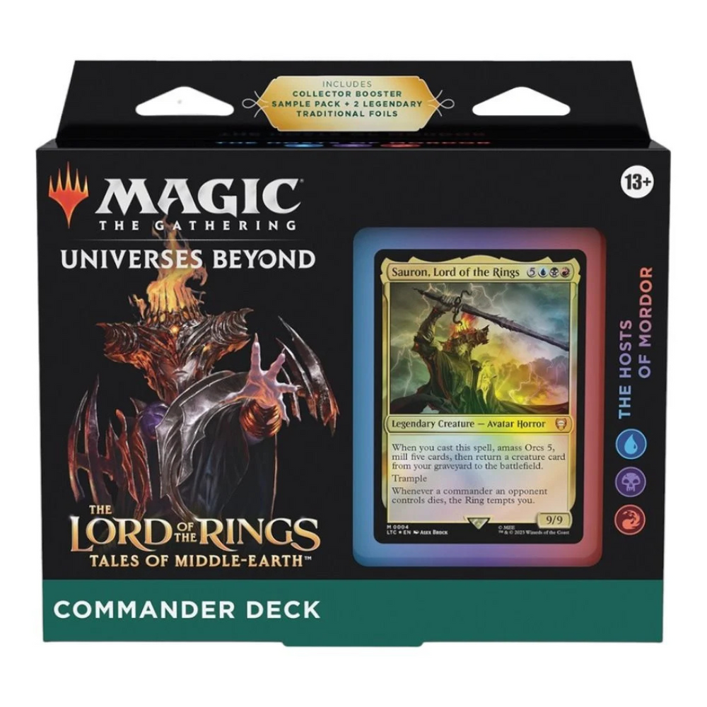 The Hosts of Mordor - Lord of the Rings - Magic the Gathering - Commander Deck/Precon