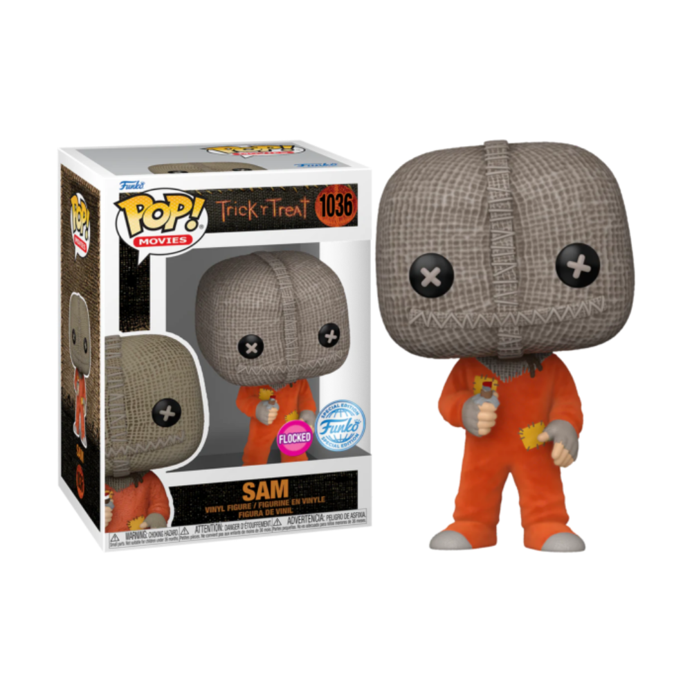 Trick 'r Treat - Sam with Razor Candy Flocked Pop! Vinyl Figure