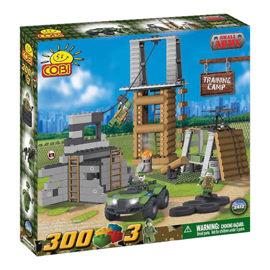 Small Army - 300 Piece Training Camp Construction Set