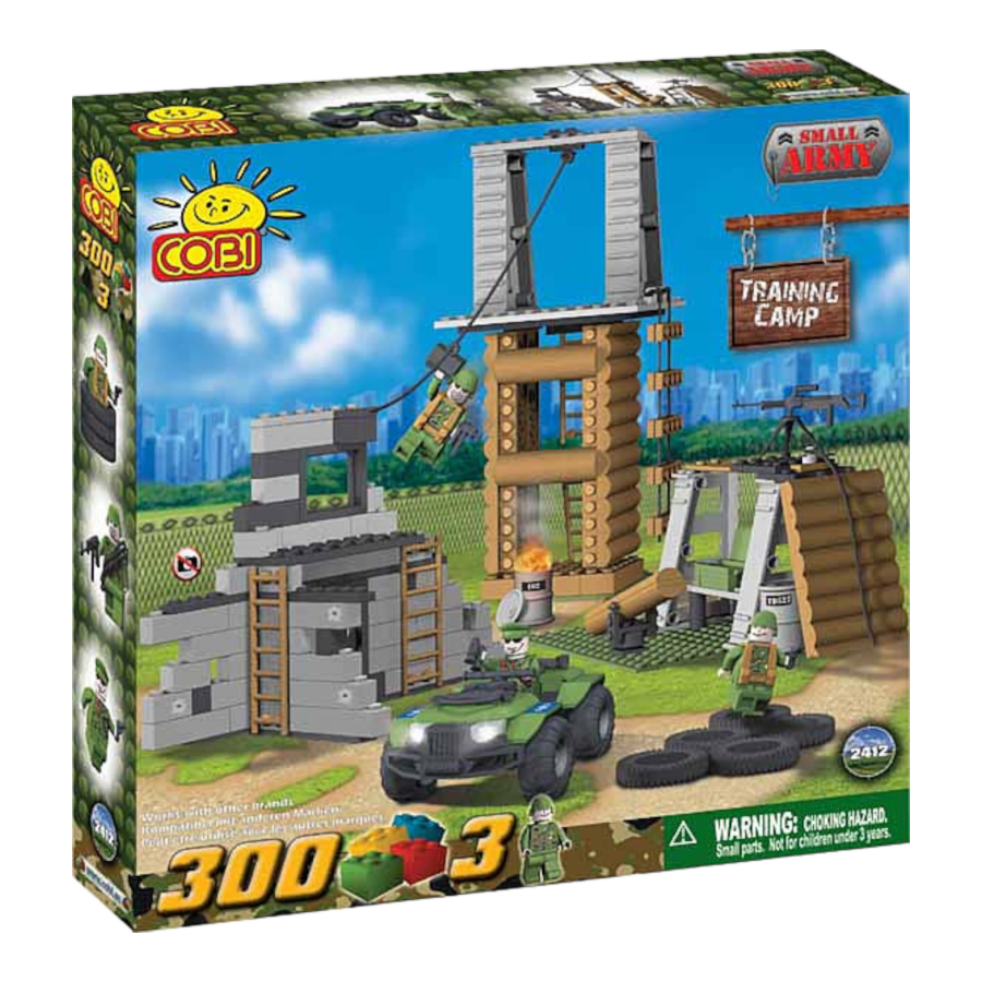 Small Army - 300 Piece Training Camp Construction Set-Cobi-ProHobbies
