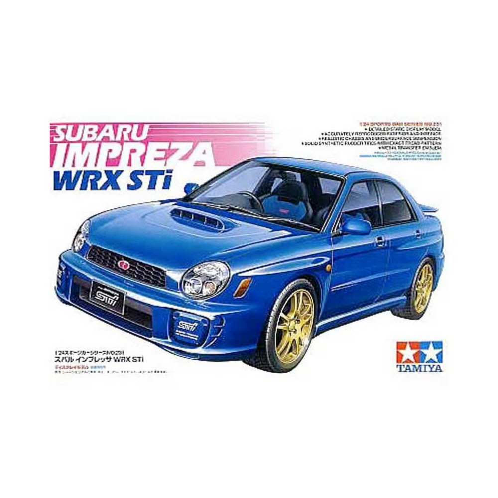 TAMIYA SUBARU IMPREZA WRX STI SELF BUILD KIT
