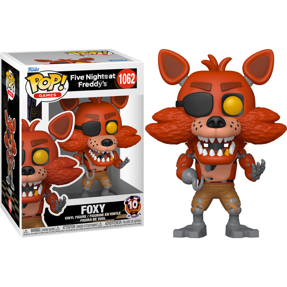 Five Nights at Freddy's: 10th Anniversary - Foxy Pop! Vinyl Figure