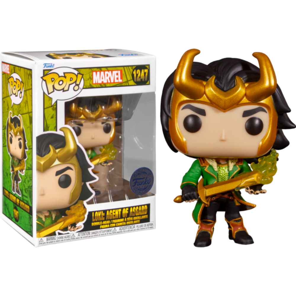 Marvel Comics - Agent of Asgard Loki Pop! Vinyl Figure