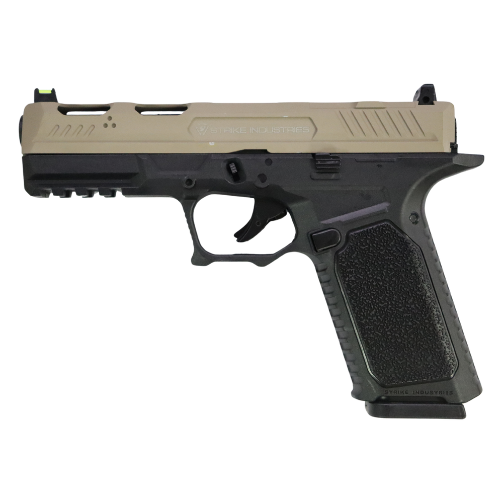 Strike Industries V3 Manual Gel Blaster Pistol - Tan Slide