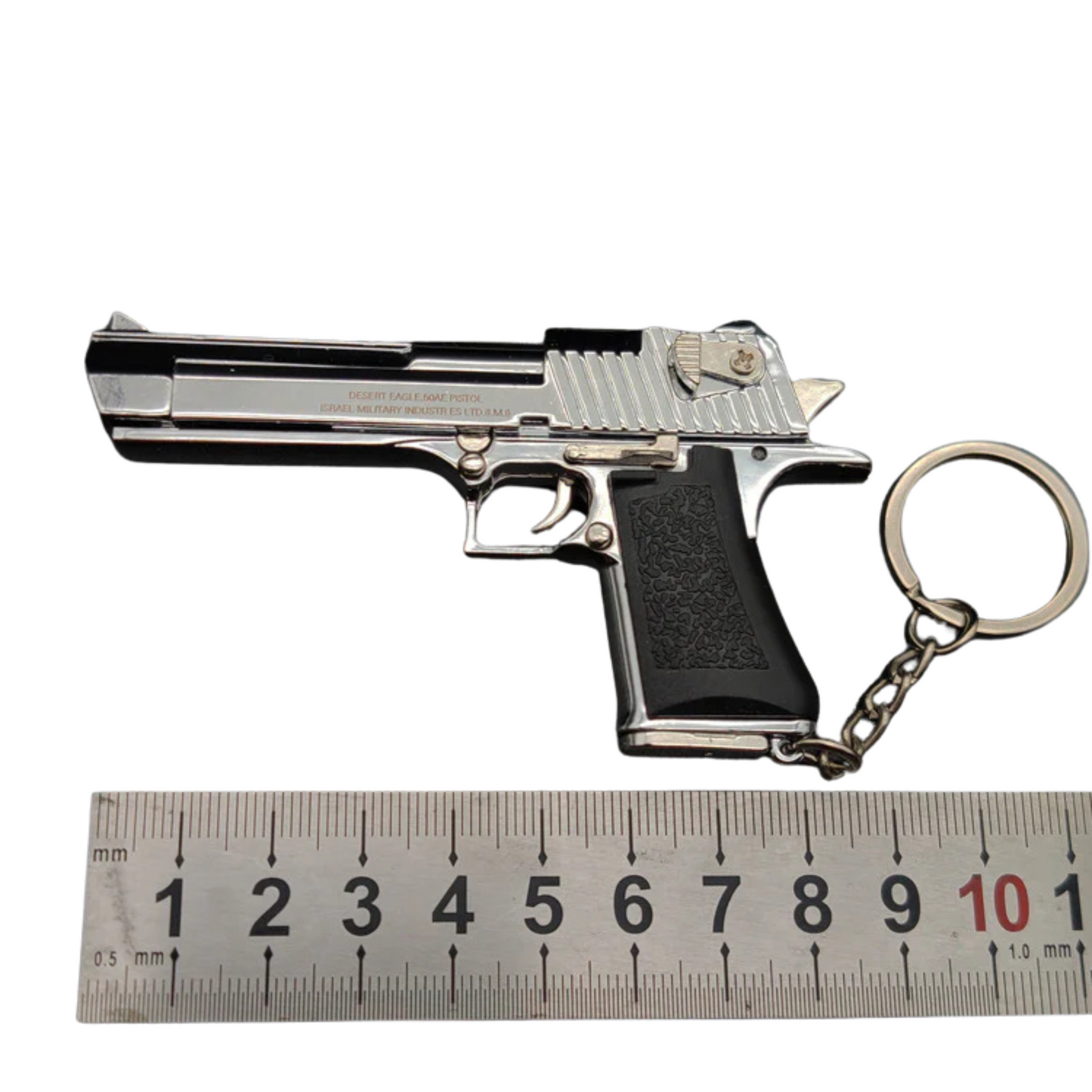 
                  
                    Mini Desert Eagle Keychain – Functional Slide with Imitation Round
                  
                