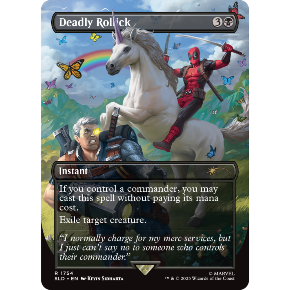 
                  
                    Magic the Gathering Secret Lair x Marvel's Deadpool (Non-Foil)
                  
                